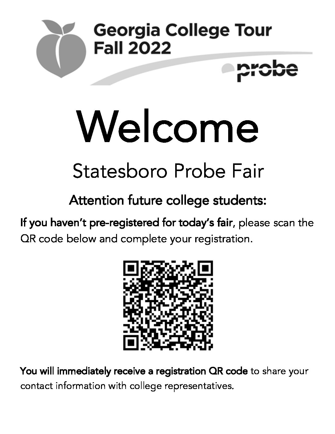 RegistrationStatesboroProbeFair Probe